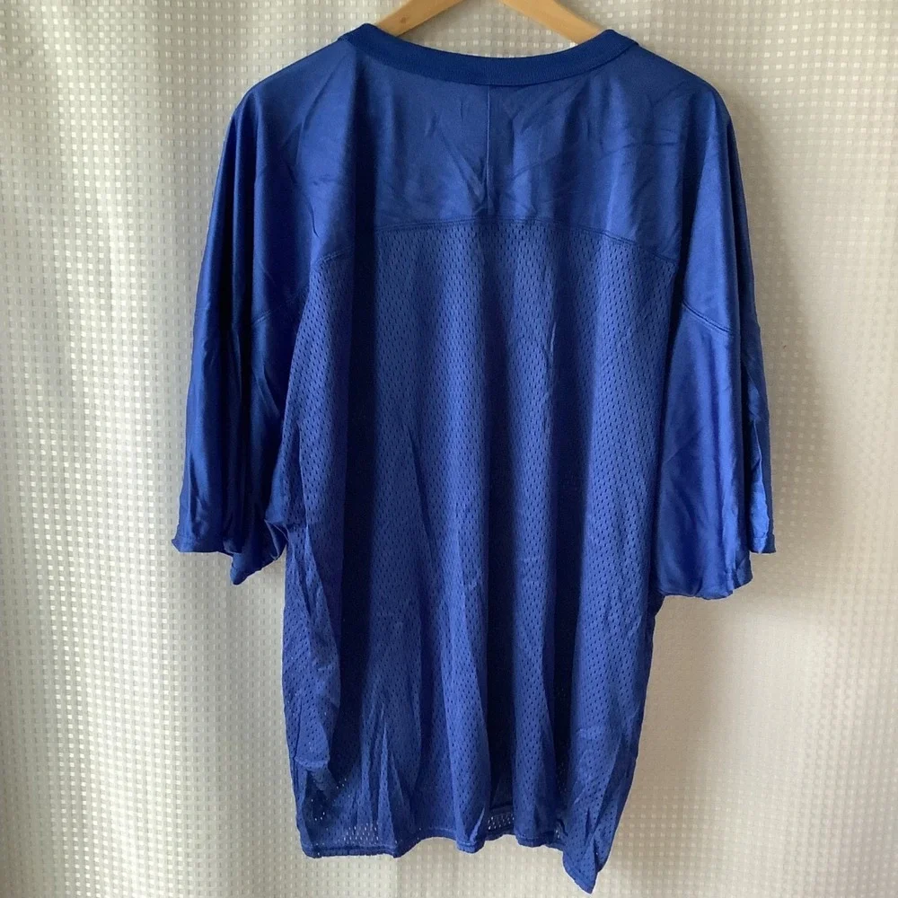 Nike Mens Blue Football Core Practice Jersey Team SZ XXL